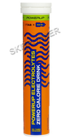 Спортивный изотоник в шипучих таблетках 0 кКал- 20штук POWERUP ELECTROLYTES ZERO CALORIE DRINK