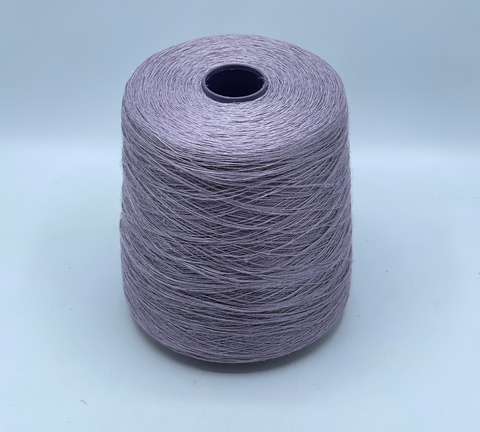 Бобинная пряжа, Linen, 1/960 960м, 100% Лен, Серо-сиреневый. 40745