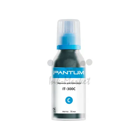 Контейнер чернил Pantum IT-300C для MT300W/MT302W cyan 70ml 4K