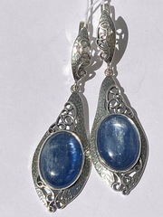 Тиана (серьги из серебра)