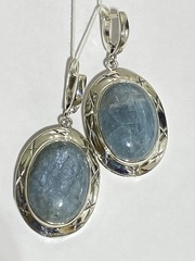 Павия (серьги из серебра)