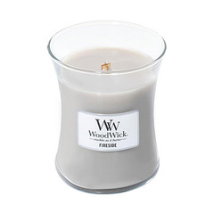Свеча ароматическая WoodWick Fireside средняя 275 г.