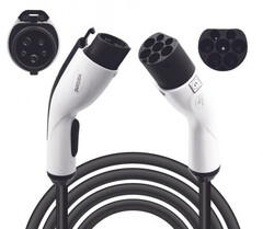 Зарядный кабель DUOSIDA 22 кВт T2-T1