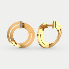 Серьги золотые