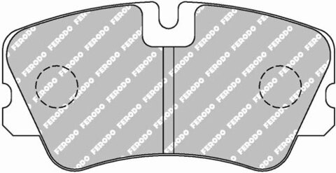 FCP1133S Тормозные колодки дисковые DS PERFOMANCE