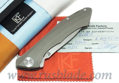 CKF Rabbit Knife (Alexey Konygin design, s35vn, titanium, bearings) 