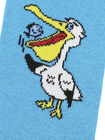 Детские носки с принтом пеликанов оптом