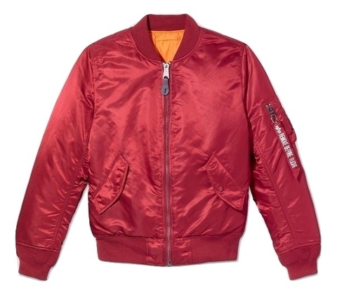 Бомбер Alpha Industries MA-1 W Commander Red (Красный)