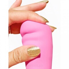 Анатомический вибратор витой Gvibe Gjack-2 22 см, розовый