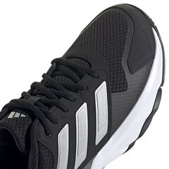 Женские теннисные кроссовки Adidas CourtJam Control 3 W - core black/silver metallic/grey four