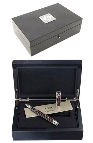 Ручка перьевая Parker Duofold Duofold Senior Red, F306 Limited Edition (S0955270)