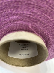 Меринос 50% c низкопилингуемым акрилом 50% E. MIROGLIO Twist 1400 малиновый мулине. Колор STL