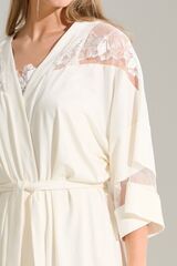 Утренний халат LISCA EMINENCE 23446_Молочный