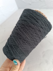 Хлопок100% - 300гр - черный - 100гр/260м