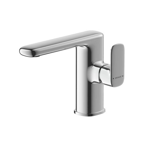 Смеситель для раковины Bravat Aori с одной ручкой S, хром (F1421454CP-ENG)
