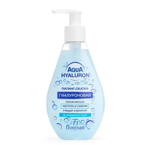 Floresan AQUA HYALURON Пилинг-скатка гиалуроновая, 150мл