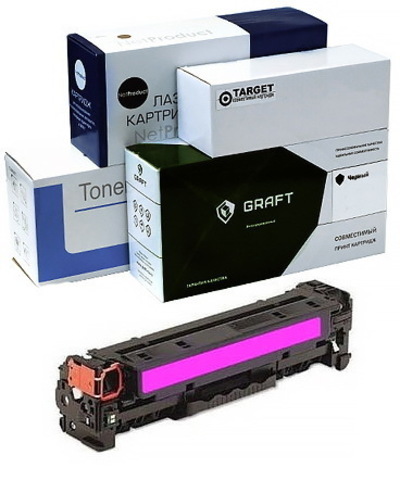 Картридж CF212A/Canon 731Y OEM