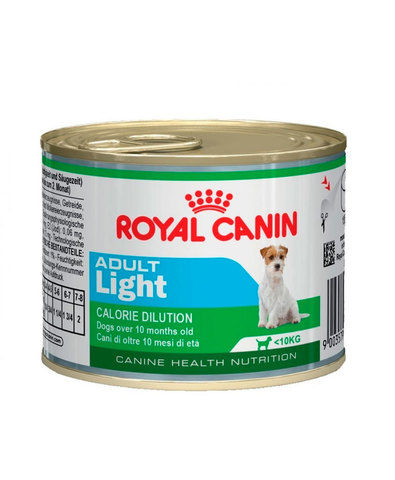 Royal Canin Adult Light консервы для собак предрасположенных к полноте 195 г