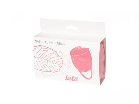 Набор из 2 розовых менструальных чаш Magnolia - Lola Games Natural Wellness 4000-05lola