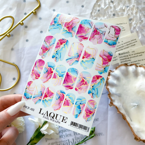 Пленки 	LAQUE NAIL WRAPS FOIL №3