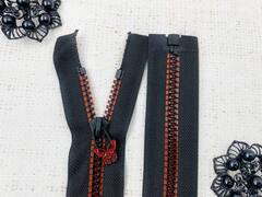 Молния трактор Т5, 78 см, чёрный с красным