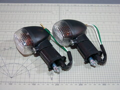 Поворотники Kawasaki ZX-6R ZX-7R ZX-9R ZX10R ZX12R задние белые