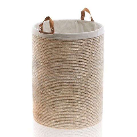 Decor Walther 0932491 Decor Walther Basket SPA Корзина для белья с ручками 50x70см, цвет: ротанг светлый