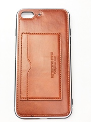 Чехол кожаный с визитницей для iPhone 6/6s, 7/8, 7/8 PLUS