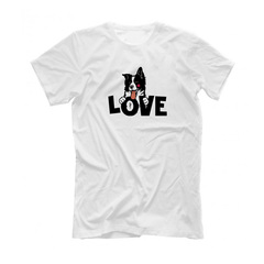 Футболка "Бордер Колли - LOVE"
