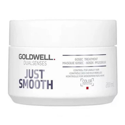 Goldwell Dualsenses Just Smooth 60Sec Treatment - Интенсивный уход за 60 секунд для непослушных волос