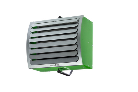 Водяной тепловентилятор Tropik Line AERO 15D30 Зеленый / Металик
