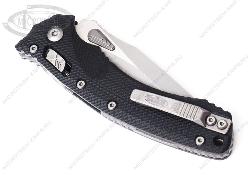 Нож Microtech 137RL-10FLGTBK Amphibian Ram-Lok Fluted Handle - фотография 