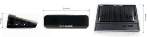 Система контроля давления и температуры в шинах на солнечной батарее Parkmaster TPMS 4-22 (4 внутренних датчика)