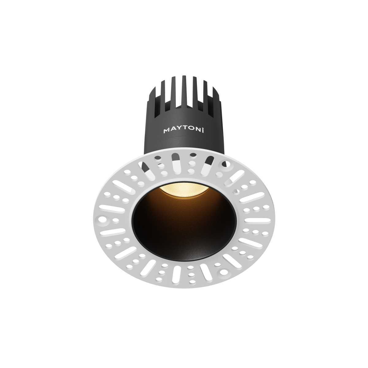 Встраиваемый светильник Maytoni Technical Dip DL120-10W-2.7K-TRS-B