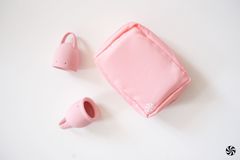 Набор из 2 розовых менструальных чаш Magnolia - 