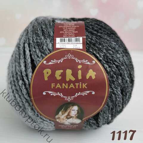 PERIA FANATIK 1117, Черный/Светлый серый