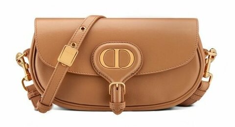 Сумка Dior Bobby East-west коричневый