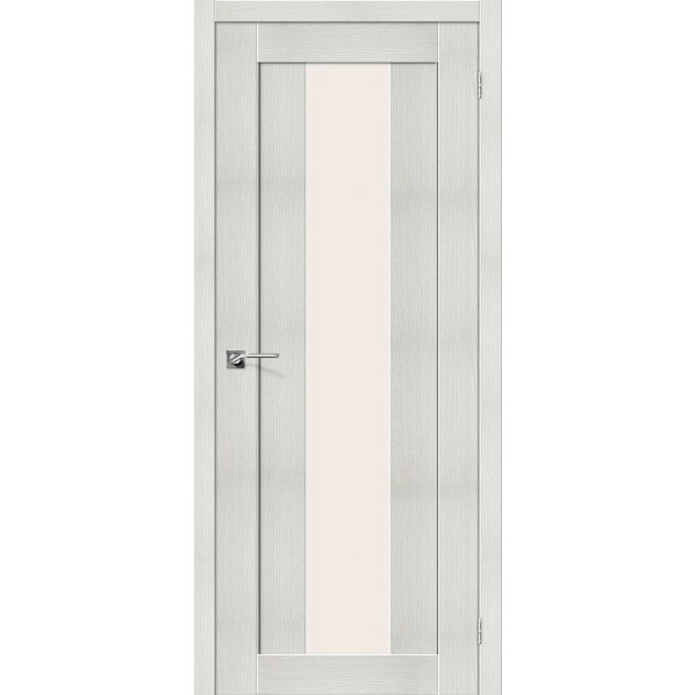 Светлые Межкомнатная дверь экошпон El Porta Порта-25 alu bianco veralinga остеклённая eko-porta-25-alu-bianco-veralinga-magic-fog-dvertsov-min.jpg