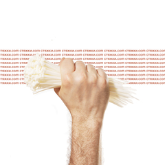 Стяжка - хомут кабельная нейлоновая КСС 5х200 белые — 100 шт/уп