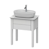 Duravit Luv База напольная, 743x688x450, 1 выдв.ящик, цвет белый шелковисто-матовый LU956003636