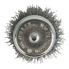 Кордщетка для дрели чашеобразная мягкая ПРАКТИКА  75 мм, хвост 6 мм (032-584)