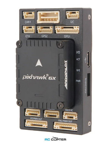 Полётный контроллер Holybro Pixhawk 6X (ICM-45686, Rev v.8) + mini base + PM02D