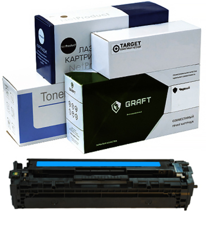 Картридж CC531A/Canon 718C OEM