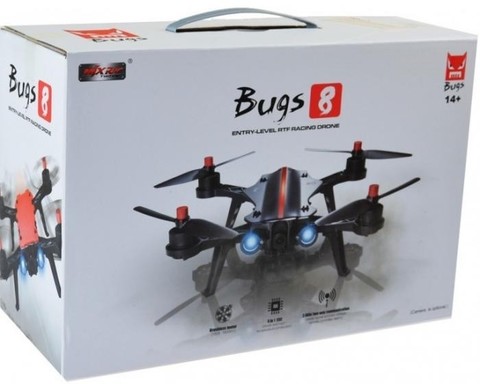 Радиоуправляемый квадрокоптер MJX Bugs 8 + FPV экран + FPV камера RTF 2.4G - MJX-B8-D43-C5830