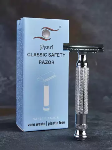 Станок для бритья Pearl L-55 Chrome (close comb,закрытая голова)