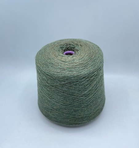 Zegna Baruffa (пр.Италия), art-Kent , 2/18 900м/100 гр. 100% Меринос, цвет-Траввяной меланж(54/100) ,арт-28664