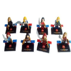 Minifigures Super Heroes Black Widow Blocks Building