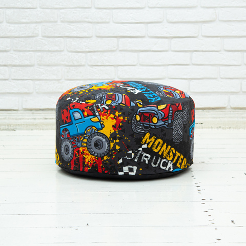 Пуф тканевый Monster Truck