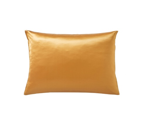 Наволочка 50х75 Blanc des Vosges Volupte Dore золотистая в подарочной коробке