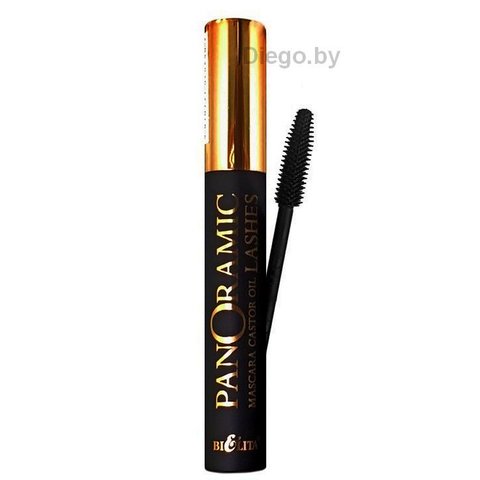 Тушь для ресниц Luxury с касторовым маслом «Panoramic Lashes»  , 12 мл ( Белита )